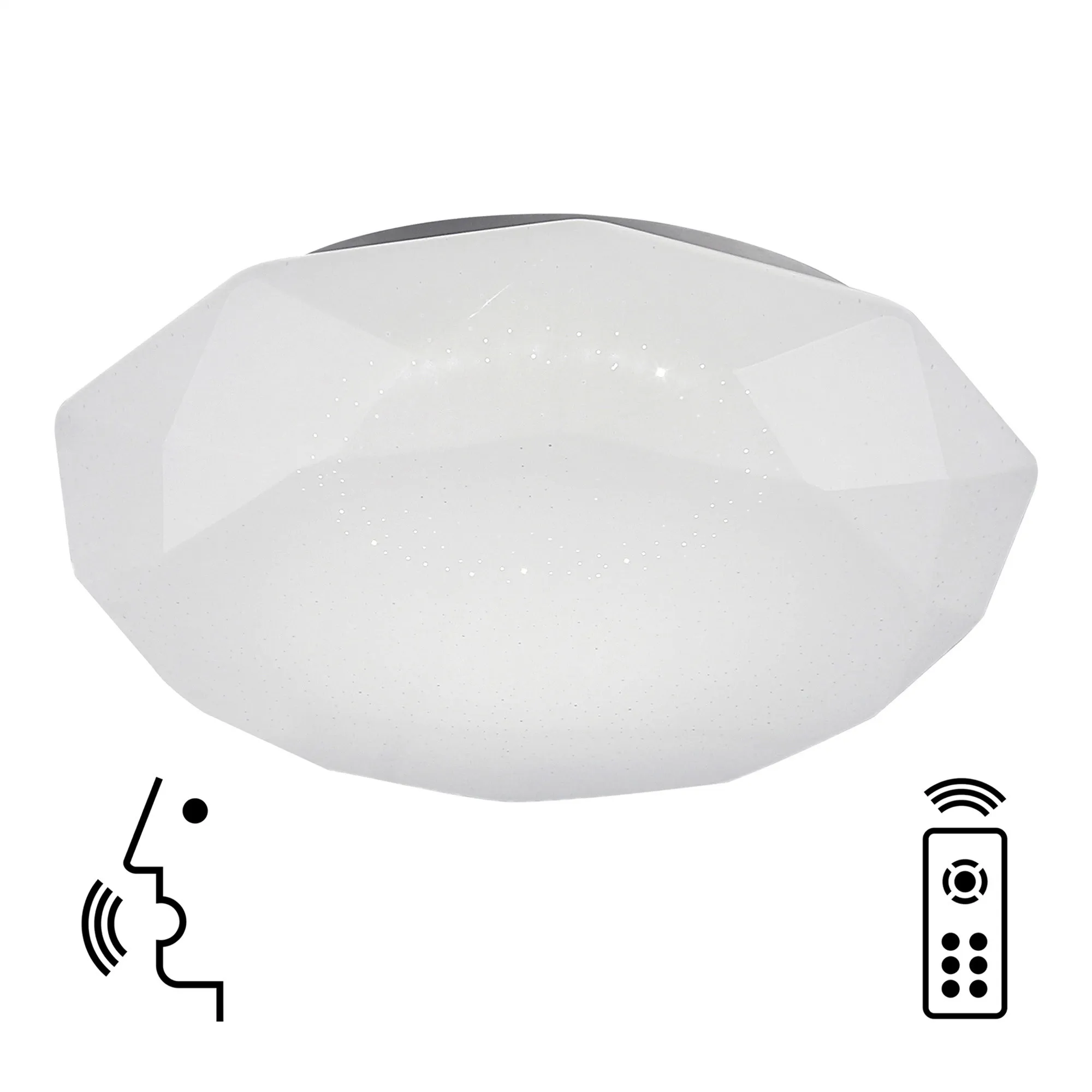 Diamante Smart Ceiling Lights Mantra Fusion Flush Fittings Diamante Smart Ceiling Lights Mantra Fusion Flush Fittings